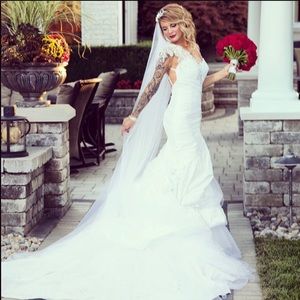 My beautiful wedding dress!